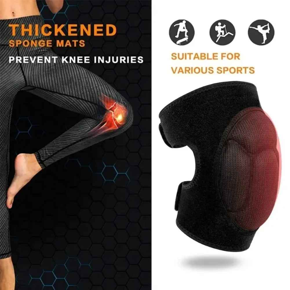 מגני ברכיים עבים לספורט ולעבודה