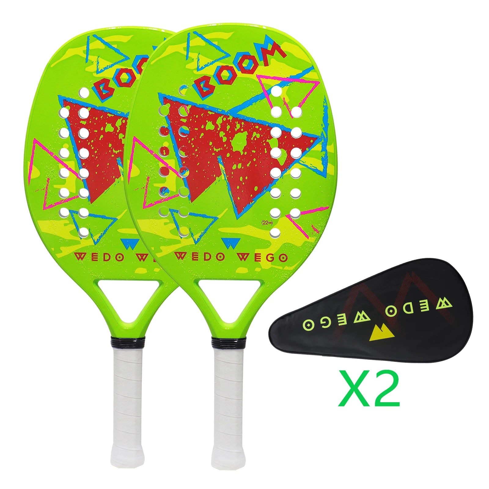 מחבט Beach Tennis מקרבון מלא